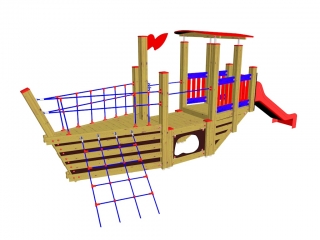 Zahradní loď BUKANÝR DP 025